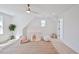 Cozy room with a ceiling fan, jute rug, and a childs tent at 477 Yellow House Pl, Charleston, SC 29492