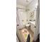 Cozy bathroom featuring a shower-tub combo with white shower curtain and a decorative rug at 519 Parkdale Dr # J, Charleston, SC 29414