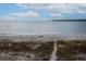 Beautiful beach landscape with expansive ocean, tranquil waves, and peaceful walking path among native plants at 554 Double Eagle Trce, Seabrook Island, SC 29455