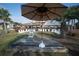 Outdoor venue with tables and umbrellas, promoting live music in an inviting setting at 554 Double Eagle Trce, Seabrook Island, SC 29455