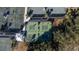 Aerial view of pickleball courts and tennis courts; shaded by trees at 555 Double Eagle, Seabrook Island, SC 29455