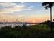 Scenic sunset over the calm water, with lush vegetation adding natural beauty to the landscape at 555 Double Eagle, Seabrook Island, SC 29455