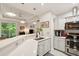 Open concept kitchen with breakfast bar that overlooks the living room at 60 Fenwick Hall Allee # 432, Johns Island, SC 29455