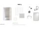 Bath 5 features tile, fixtures, shower and design elements at 931 Kincade Dr, Mount Pleasant, SC 29464