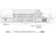 Detailed C. Side Elevation drawing of a private residence with a standing seam metal roof and board-batten siding at 931 Kincade Dr, Mount Pleasant, SC 29464
