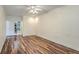 Bright bedroom with hard wood floors and ensuite bathroom at 1025 Riverland Woods Pl # 904, Charleston, SC 29412