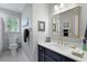 Bathroom featuring large mirror and modern sink at 1048 Wayfarer Ln, Charleston, SC 29412