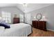 Bedroom with wood floors and vaulted ceiling at 1048 Wayfarer Ln, Charleston, SC 29412