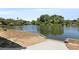 Scenic view of the lake and access point, perfect for enjoying the natural beauty of the waterfront at 1048 Wayfarer Ln, Charleston, SC 29412