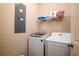 Functional laundry room equipped with a modern washer and dryer at 1061 Ashley Gardens Blvd, Charleston, SC 29414