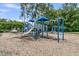 Vibrant community playground with slides, climbing structures, and a soft surface for safe and fun outdoor play at 113 Southernwood Dr, Ladson, SC 29456
