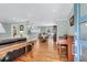 Bright, open-concept living and dining area with hardwood floors at 1416 Glencoe Dr, Mount Pleasant, SC 29464