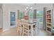 Inviting dining room with a chandelier and natural lighting at 148 Haverhill St, Summerville, SC 29486