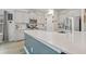 Well-lit kitchen with white cabinets and stainless steel appliances at 148 Haverhill St, Summerville, SC 29486