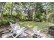 Charming backyard setting with comfortable seating, creating a relaxing outdoor retreat at 1517 Faith St, Mount Pleasant, SC 29466