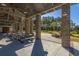 Covered outdoor pavilion with picnic tables, ideal for community gatherings and social events at 1545 Calaveras Cir, Mount Pleasant, SC 29466