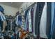 Organized walk-in closet with ample hanging and storage space at 1545 Calaveras Cir, Mount Pleasant, SC 29466