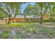 The backyard with mature trees offers privacy and outdoor living space at 169 Southwold Cir, Goose Creek, SC 29445