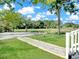 Lush backyard with a gravel path and lawn, offering a serene outdoor space at 1915 Quitman St, North Charleston, SC 29405