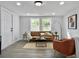 Bright living room features a comfortable sofa, stylish decor, and plenty of natural light at 1915 Quitman St, North Charleston, SC 29405