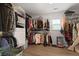 Walk-in closet features extensive hanging racks and storage for organized wardrobe management at 200 Commencement Blvd, Ladson, SC 29456