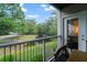 Balcony overlooking a serene water feature and lush greenery, perfect for relaxation and enjoying nature at 2011 N Highway 17 # 1400P, Mount Pleasant, SC 29466
