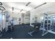 Community fitness center featuring weight machines, free weights, and mirrors at 2200 Hamlin Sound Cir, Mount Pleasant, SC 29466