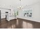 Modern kitchen featuring stainless steel appliances, a breakfast bar, and a dining area at 2200 Hamlin Sound Cir, Mount Pleasant, SC 29466