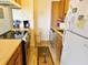 Efficient kitchen with modern appliances and ample cabinet space at 229 Linkside Villas # 1/3 Share, Edisto Beach, SC 29438