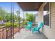 Cozy front porch with relaxing chairs, offering a welcoming outdoor space for residents and guests at 2350 Kent Ave, North Charleston, SC 29405