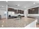 Gourmet kitchen with stainless steel appliances and granite countertops at 261 Celestial Blvd, Summerville, SC 29486