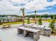 Community grill and picnic area providing ample space for cooking and entertaining outdoors at 288 Watersglen Dr, Summerville, SC 29486