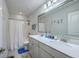 Bright bathroom featuring a double sink vanity and a shower and tub combination at 300 Saxony Loop, Summerville, SC 29486