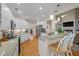 Open kitchen featuring stainless appliances, granite counters, and breakfast bar with seating at 315 Clubview Rd, Summerville, SC 29485