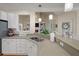 Bright, open kitchen with a breakfast bar, stainless appliances, and granite countertops at 315 Clubview Rd, Summerville, SC 29485