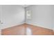 Empty bedroom showing neutral paint and wood flooring at 334 Cicadas Song Dr, Moncks Corner, SC 29461