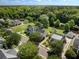 An aerial view showcases the property's location near lush greenery and a peaceful neighborhood at 3426 Acorn Drop Ln, Johns Island, SC 29455