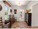 Bright entryway with decorative rug, wooden table, and hallway view at 36 Nicholson St, Charleston, SC 29407