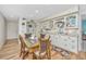 Cozy dining area complements the kitchen with seating for four at 3701 Docksite Rd # 220, Edisto Island, SC 29438
