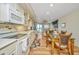 This bright kitchen flows into the dining and living area with great views at 3701 Docksite Rd # 220, Edisto Island, SC 29438
