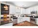 Modern kitchen with white cabinets, stainless steel appliances, and granite countertops at 428 Cabrill Dr, Charleston, SC 29414