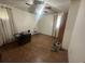 Bedroom with tile floors, ceiling fan, and neutral-toned walls at 4462 Hardwood St, Ladson, SC 29456