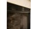 Marble fireplace with black screen at 465 Blue Dragonfly Dr, Charleston, SC 29414