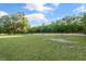 The equestrian arena provides an expansive space for training and riding, encircled by trees at 5348 Mccullough Dam Rd, Wadmalaw Island, SC 29487