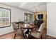 Dining area with view to the outdoor deck and attractive decor at 7921 Cricket Ct # 305 E, North Charleston, SC 29418