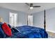 Spacious main bedroom boasts ample lighting, hard wood flooring, and attached bathroom at 809 O'Sullivan Dr, Mount Pleasant, SC 29464