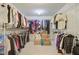 Spacious walk-in closet with ample shelving and hanging space, perfect for organizing any wardrobe and storage needs at 9524 Markley Blvd, Summerville, SC 29485