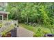 Well-maintained deck overlooking a lush backyard, creating a tranquil outdoor living space at 9524 Markley Blvd, Summerville, SC 29485