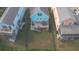 A charming blue two-story house with a deck and fenced yard at 1022 Hunley Waters Cir, North Charleston, SC 29405