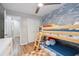 Nicely decorated ' bedroom includes a bunk bed, wave wallpaper, and plenty of space at 1054 Bennington Dr, Charleston, SC 29492